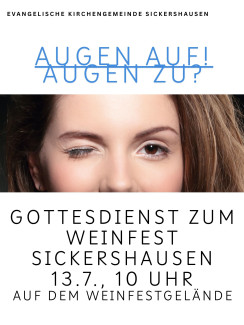 Weinfestgottesdienst